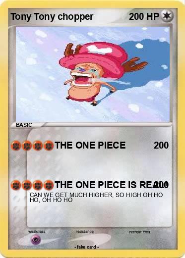 Pokemon Tony Tony chopper