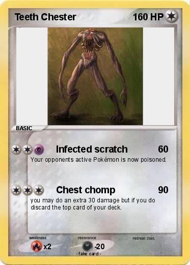 Pokemon Teeth Chester