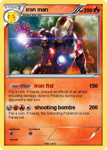 Pokemon iron man
