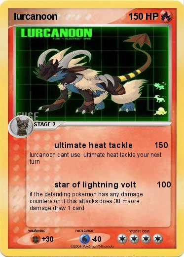 Pokemon lurcanoon