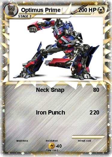 Pokemon Optimus Prime