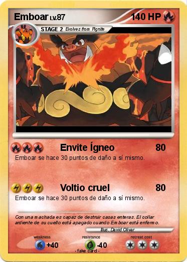 Pokemon Emboar