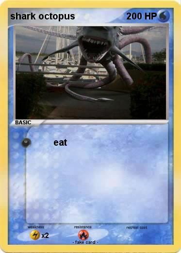 Pokemon shark octopus