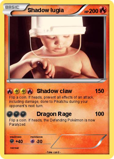 Pokemon Shadow lugia