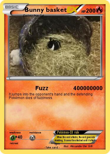 Pokemon Bunny basket