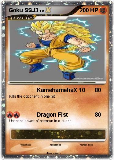 Pokemon Goku SSJ3