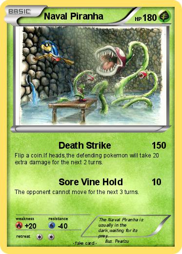 Pokemon Naval Piranha
