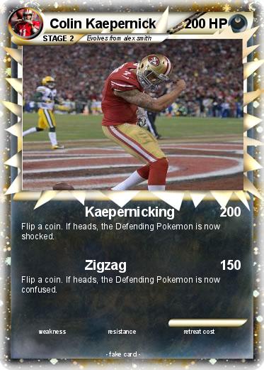Pokemon Colin Kaepernick