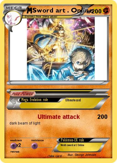 Pokemon Sword art . Online