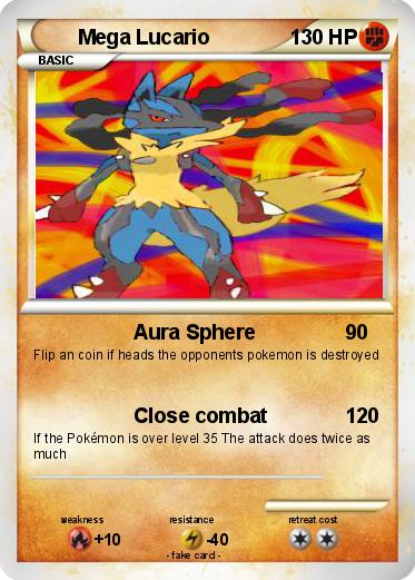 Pokemon Mega Lucario