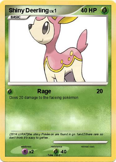 Pokemon Shiny Deerling