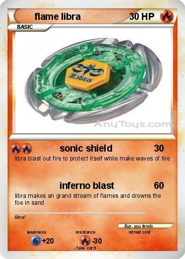 Pokemon flame libra
