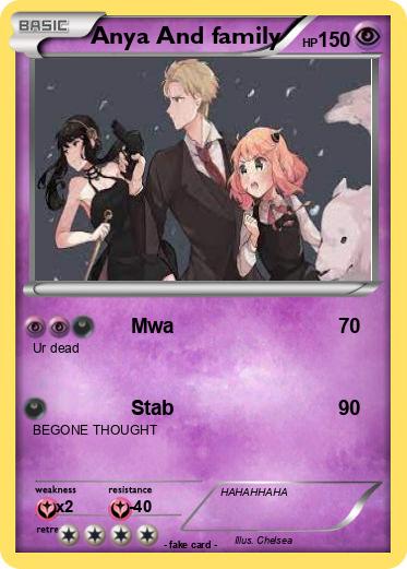 Pokemon Anya And family