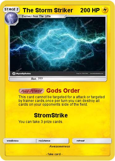 Pokemon The Storm Striker