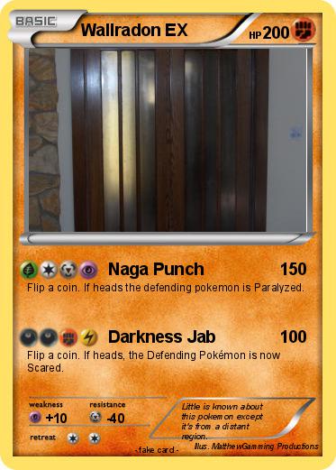Pokemon Wallradon EX