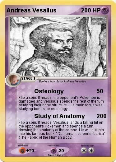 Pokemon Andreas Vesalius