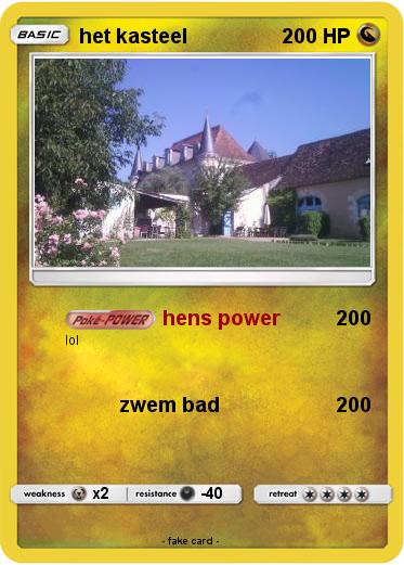 Pokemon het kasteel