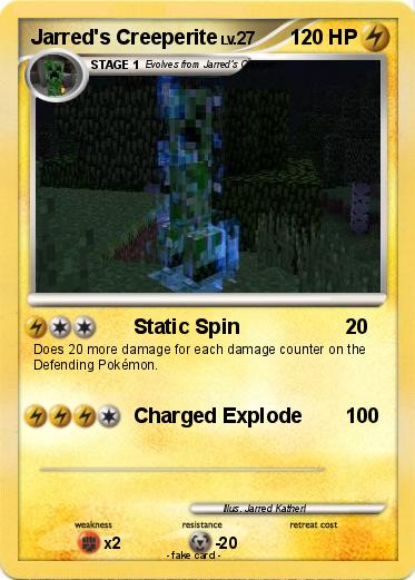 Pokemon Jarred's Creeperite