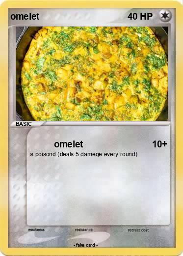 Pokemon omelet