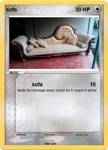 Pokemon sofa