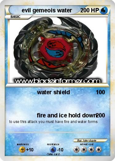 Pokemon evil gemeois water