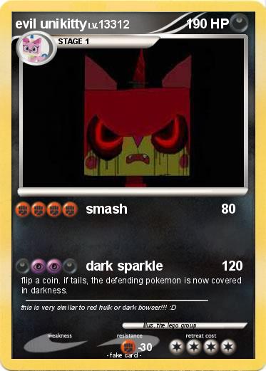 Pokemon evil unikitty