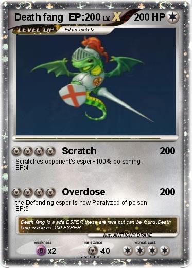 Pokemon Death fang  EP:200