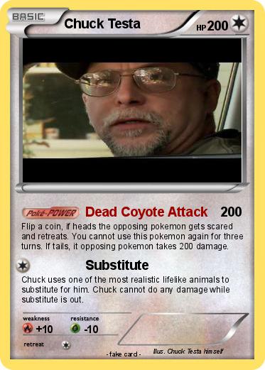 Pokemon Chuck Testa