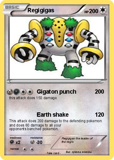 Pokemon Regigigas