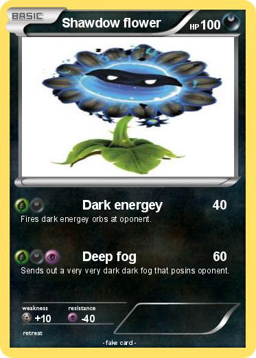 Pokemon Shawdow flower