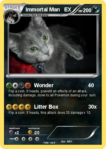 Pokemon Immortal Man   EX
