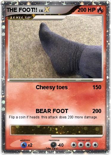 Pokemon THE FOOT!!