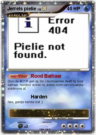 Pokemon Jerrels pielie