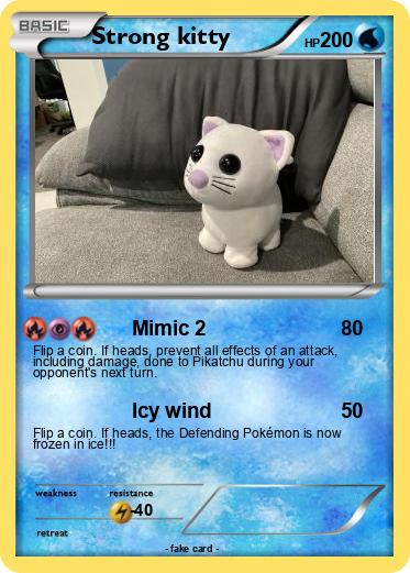 Pokemon Strong kitty