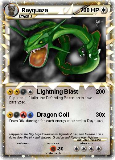 Pokemon Rayquaza