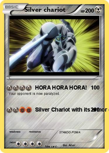 Pokemon Silver chariot