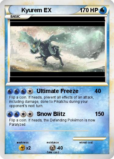 Pokemon Kyurem EX