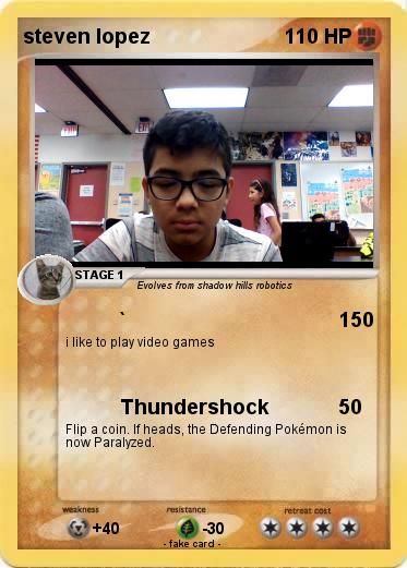 Pokemon steven lopez