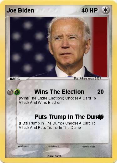 Pokemon Joe Biden