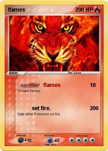 Pokemon flames