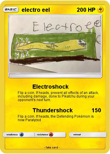 Pokemon electro eel