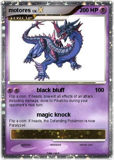 Pokemon motores