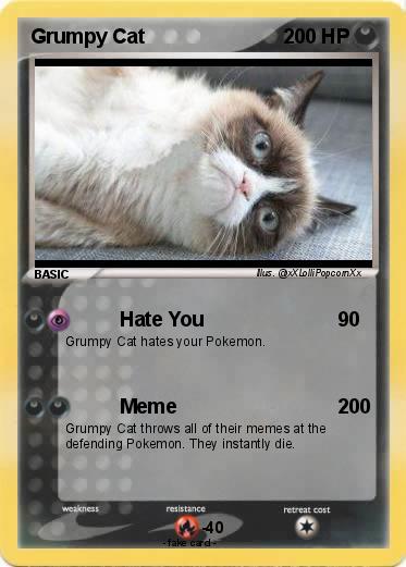 Pokemon Grumpy Cat