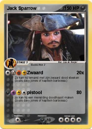 Pokemon Jack Sparrow