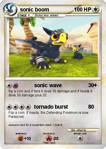 Pokemon sonic boom