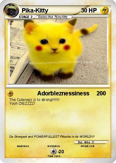 Pokemon Pika-Kitty