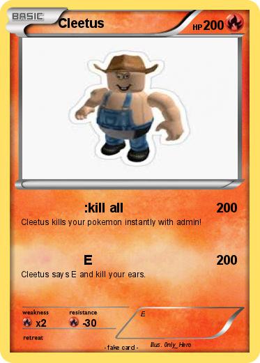 Pokemon Cleetus