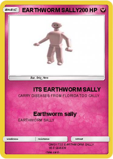 Pokemon EARTHWORM SALLY