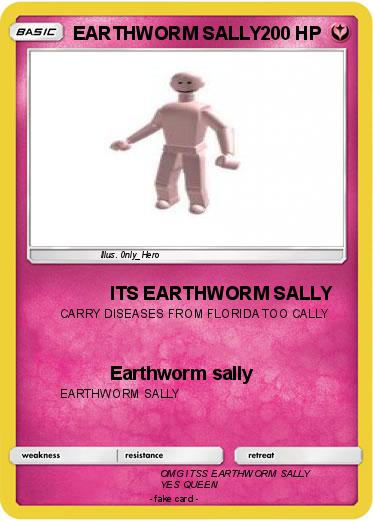 Pokemon EARTHWORM SALLY
