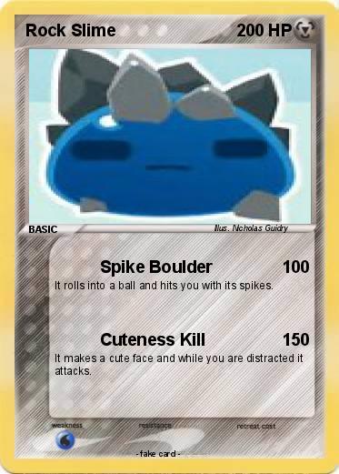 Pokemon Rock Slime